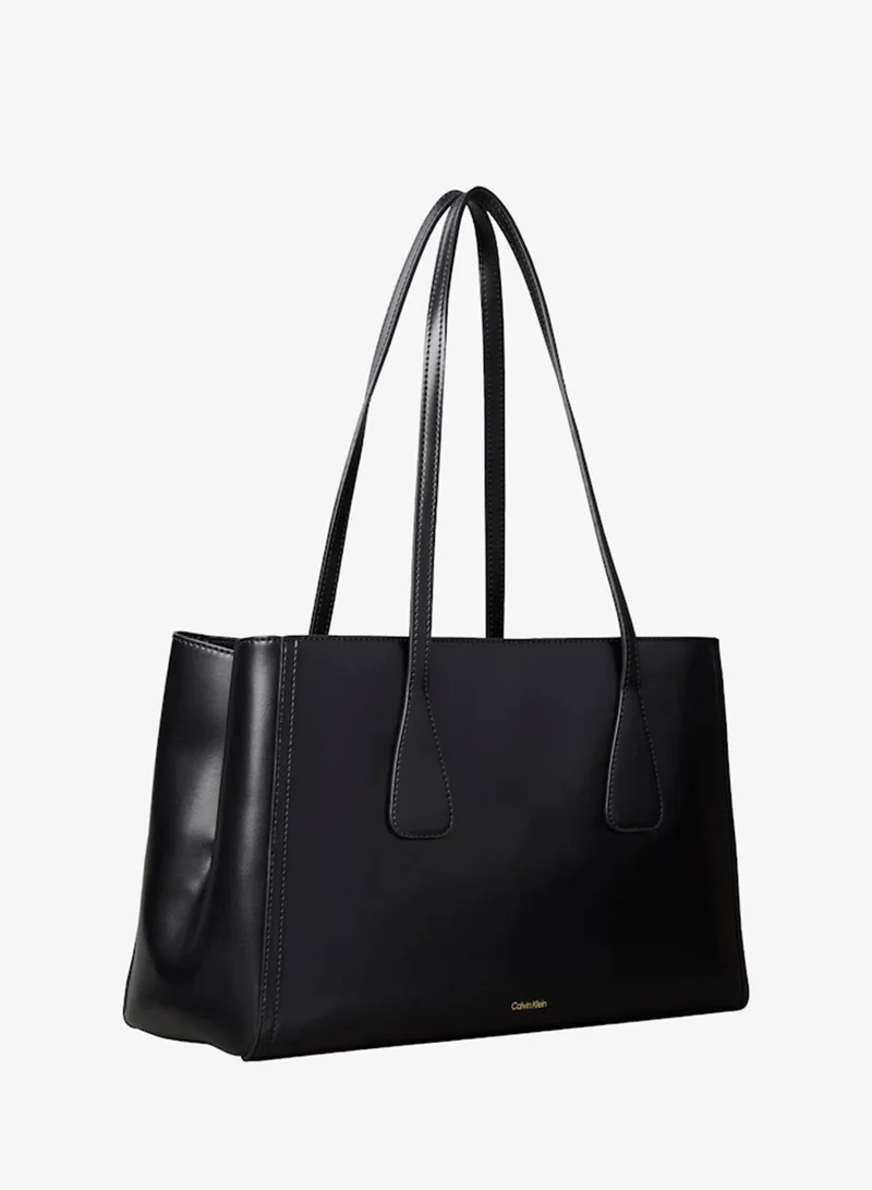 كالفن كلاين Monogram Medium Work Tote Bag